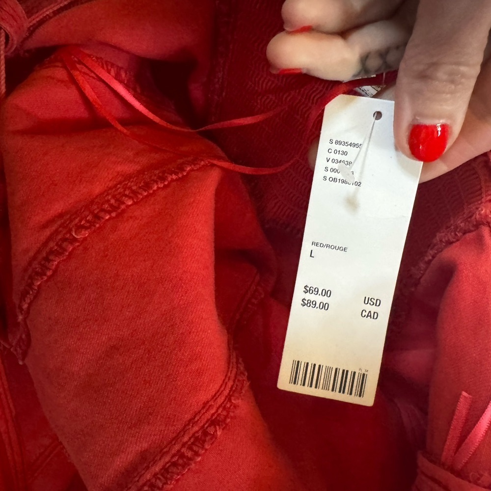 Kimchi Blue Vibrant Red Dress nwt size large - Picture 4 of 7